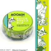 【姆明一族 Moomin】masking tape 遮蔽膠紙 姆明&friends WLD006