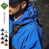 男士時尚防風防水拉鍊大衣