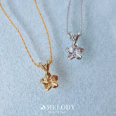 【日本製】女裝乳香花吊墜頸鏈 MLD006