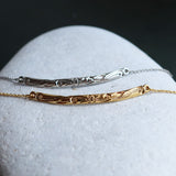 【日本製】夏威夷曲線滑珠腳環 MLD007