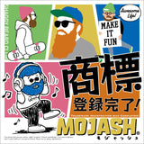 ★超人氣鬍子大叔系列★厚款帶毛圈刺繡鬍子運動衫 /灰色 ZHB001