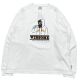 ★Proven 系列★ Beard Sagara 大刺繡衛衣 /白色 ZHB005