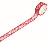 マスキングテープ/裝飾膠帶 15mm cat/貓 WLD008